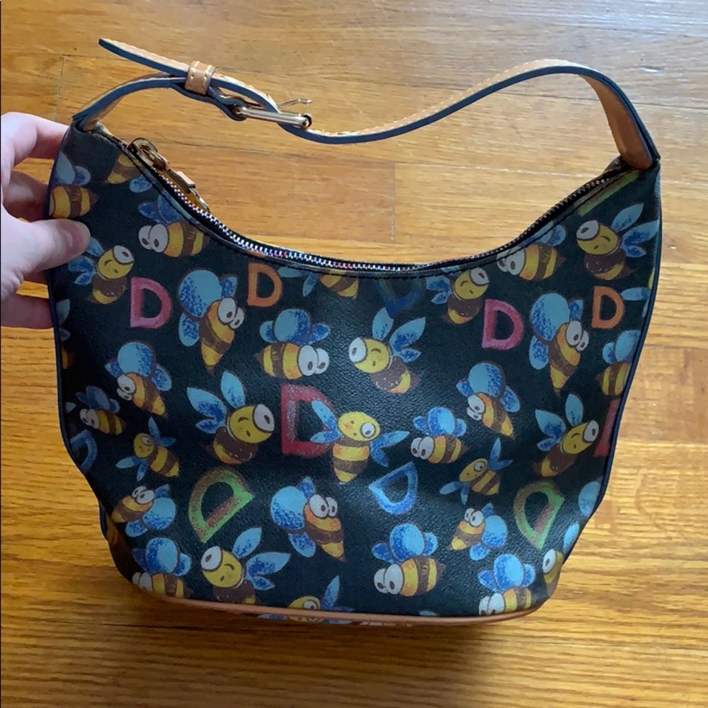 Dooney & Bourke bumble bee small hobo bag